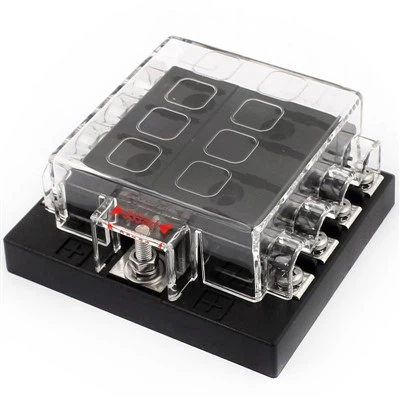 1 entrada 8 Saída 8 Way ATO ATC ATU ATU ATY Car Automotive Auto Blade Fuse Block